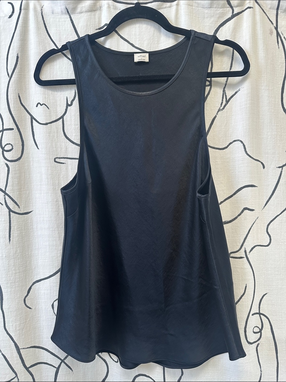 Wilfred Satin Tank Top
